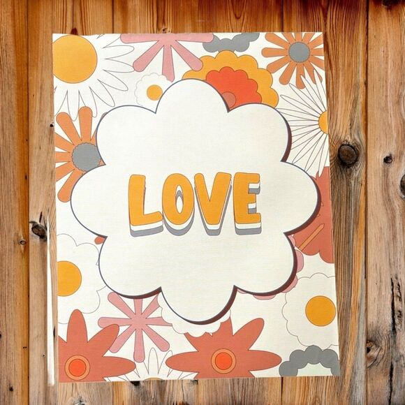 Set of 6 Nursery or Childrens Room Canvas Art Prints 11" x 14" No Frame - Picture 3 of 7